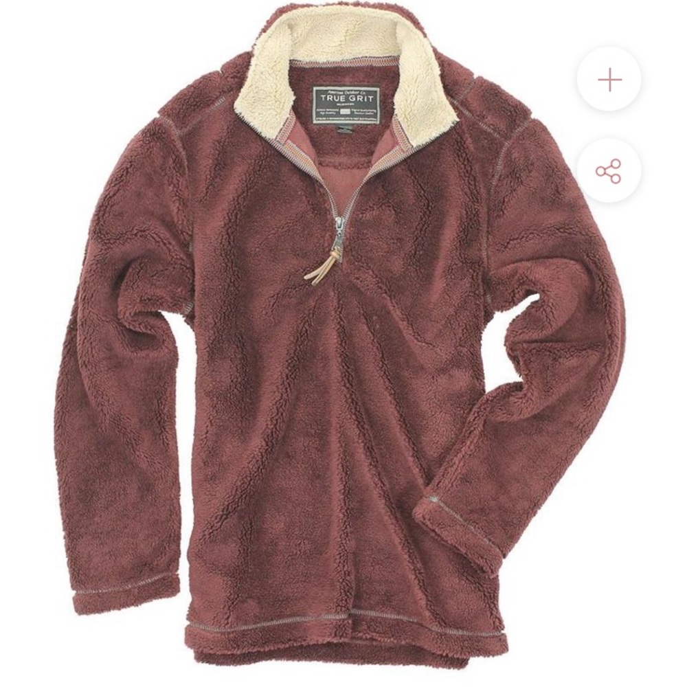 True Grit 1/2 zip pullover